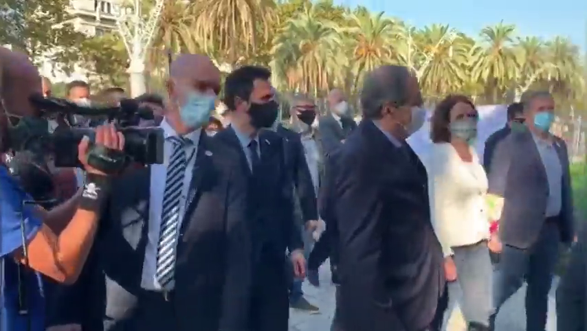 Quim Torra se acoge a su derecho a no declarar ante el TSJC e insiste en que es "una persecución política" Quim Torra se acoge a su derecho a no declarar ante el TSJC e insiste en que es "una persecución política"