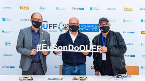 Anxo Lorenzo, Manuel Baltar e Miguel Anxo Fernández