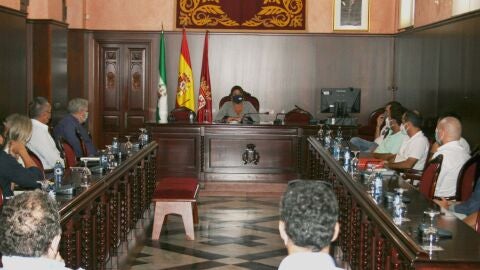 Reuni&oacute;n en el Ayuntamiento de Puerto Real
