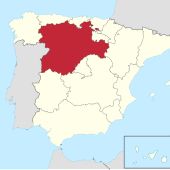 Castilla y León propone limitar la movilidad desde Madrid. Mapa de Castilla y León