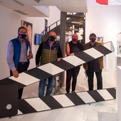 Aurelio Gómez Villar, Manuel Baltar, Xosé Lois Vázquez “Che” e Miguel Anxo Fernández Aurelio Gómez Villar, Manuel Baltar, Xosé Lois Vázquez “Che” e Miguel Anxo Fernández