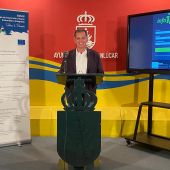 El delegado de Turismo, Javier Porrúa, en rueda de prensa