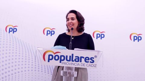 Carmen S&aacute;nchez, portavoz del PP de C&aacute;diz