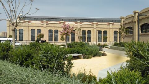 La nave que albergar&aacute; el polideportivo