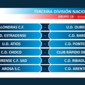 Primeira xornada 3ª Grupo 1B