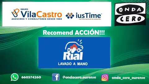 Recomend ACCION con Lavado Rial Recomend ACCION con Lavado Rial