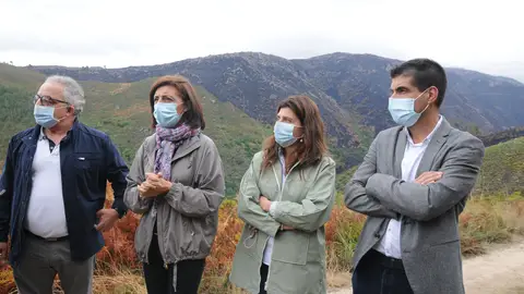 Visita de Angeles Vazquez ao Xurés Visita de Angeles Vazquez ao Xurés