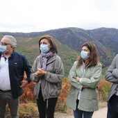 Visita de Angeles Vazquez ao Xurés Visita de Angeles Vazquez ao Xurés