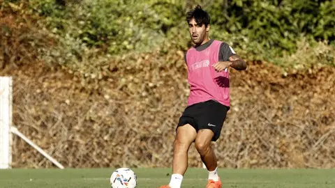 Alberto Escassi, jugador del Málaga Alberto Escassi, jugador del Málaga