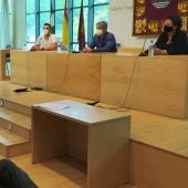 Comisión en el Edificio Emprendedores