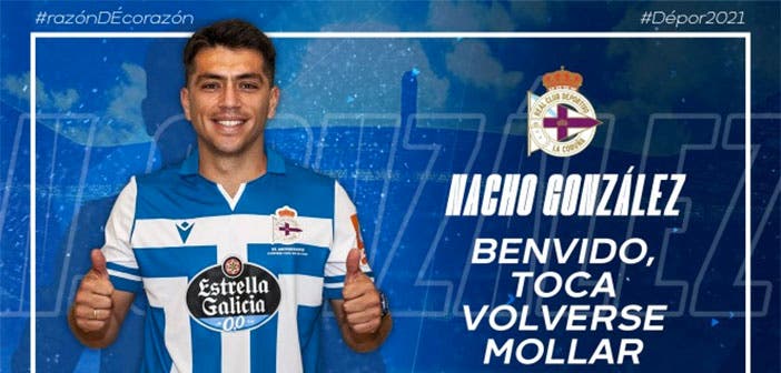 Nacho González: "Me ha costado un poco agarrar el ritmo a la pelota, porque corre más que en el fútbol uruguayo" Nacho González: "Me ha costado un poco agarrar el ritmo a la pelota, porque corre más que en el fútbol uruguayo"