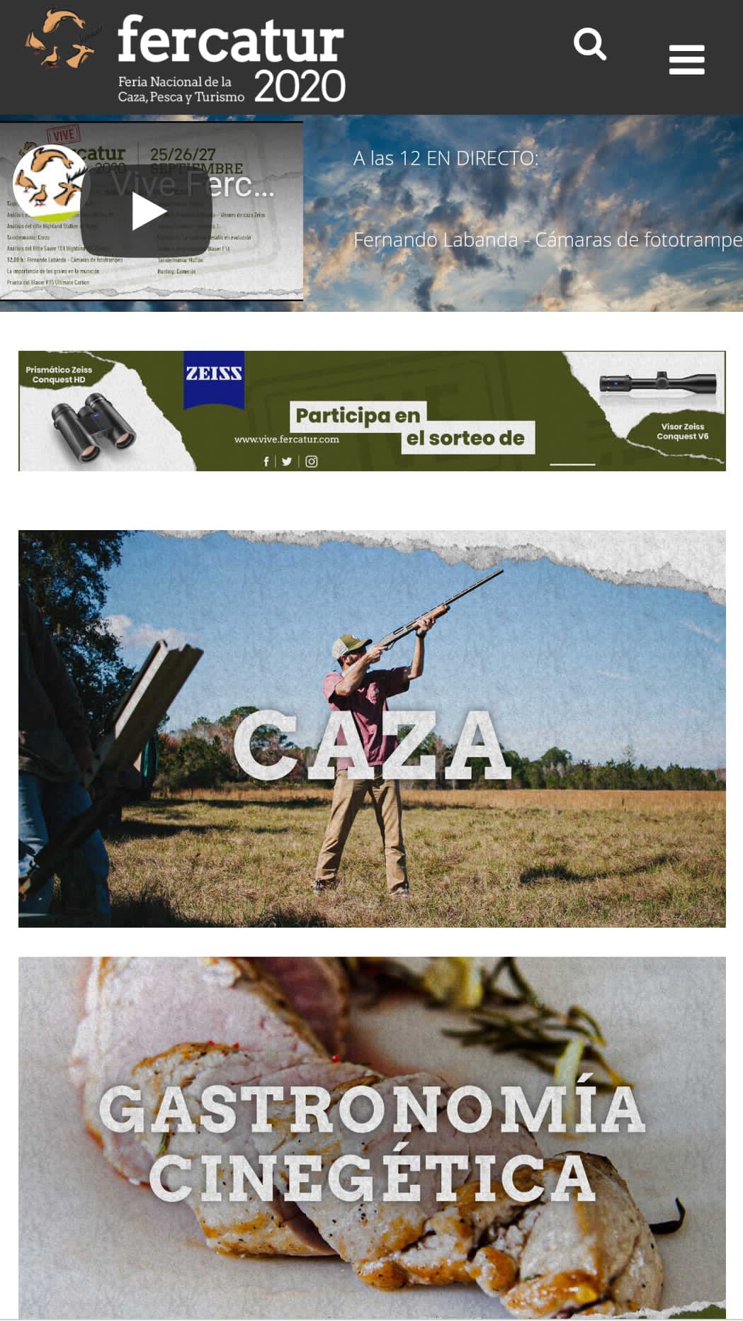 FERCATUR se abre al mundo con una feria virtual desde Ciudad Real FERCATUR se abre al mundo con una feria virtual desde Ciudad Real