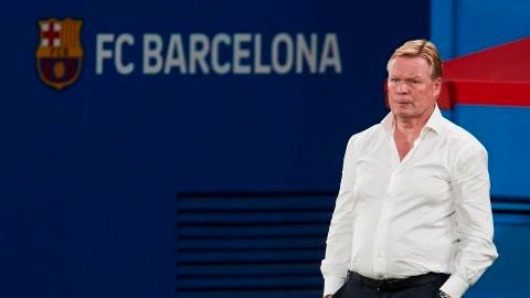 Koeman: "Parece que yo he sido el malo de la pel&iacute;cula, le dije a Su&aacute;rez que tendr&iacute;a complicado jugar"