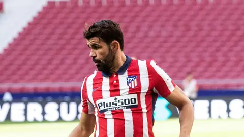 Diego Costa, con el Atlético Diego Costa, con el Atlético