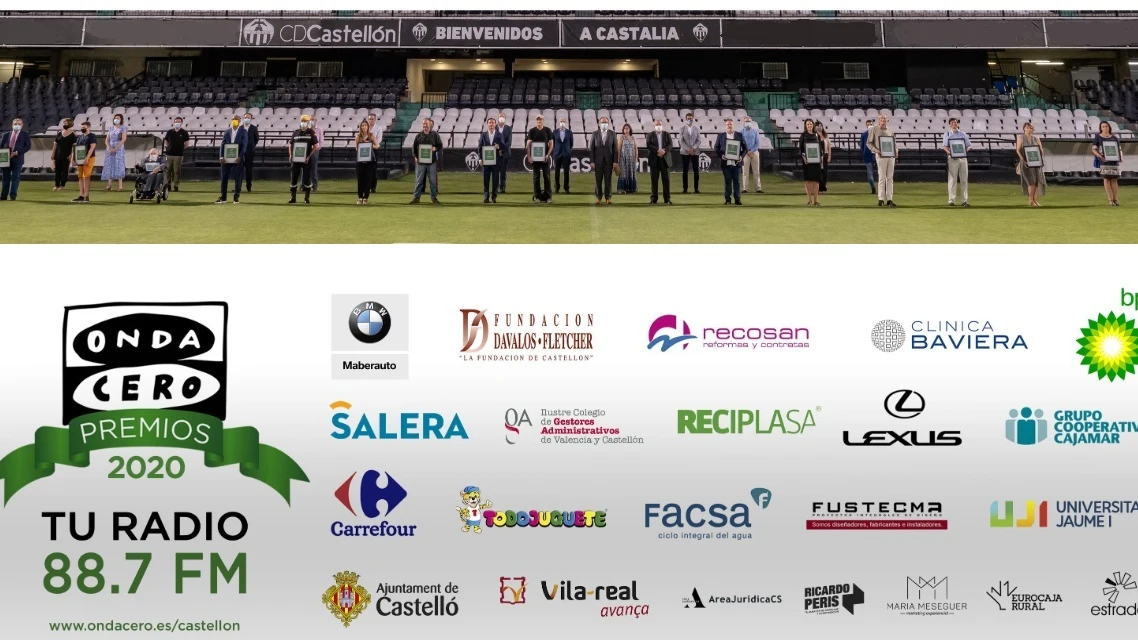 XIX PREMIOS ONDA CERO CASTELL&Oacute;N