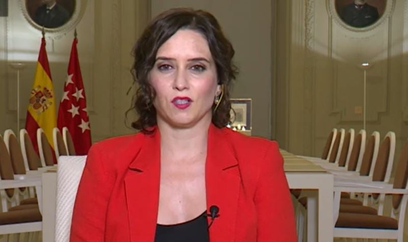 Ayuso descarta el cierre de Madrid: "El confinamiento total no es posible, nos estamos arruinando" Ayuso descarta el cierre de Madrid: "El confinamiento total no es posible, nos estamos arruinando"