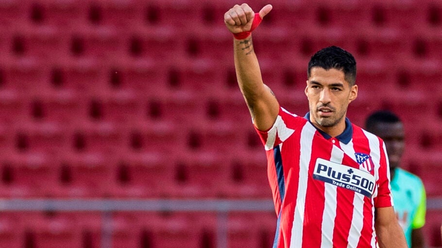 Luis Su&aacute;rez, con el Atl&eacute;tico