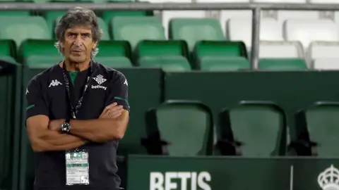 Pellegrini, con el Betis Pellegrini, con el Betis