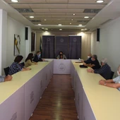 Reunión en la casa consistorial de San Fernando Reunión en la casa consistorial de San Fernando