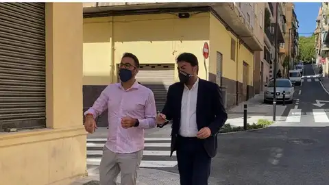 Adrián Santos Pérez y Luis Barcala Adrián Santos Pérez y Luis Barcala