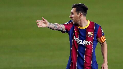 Lionel Messi, en el Bar&ccedil;a