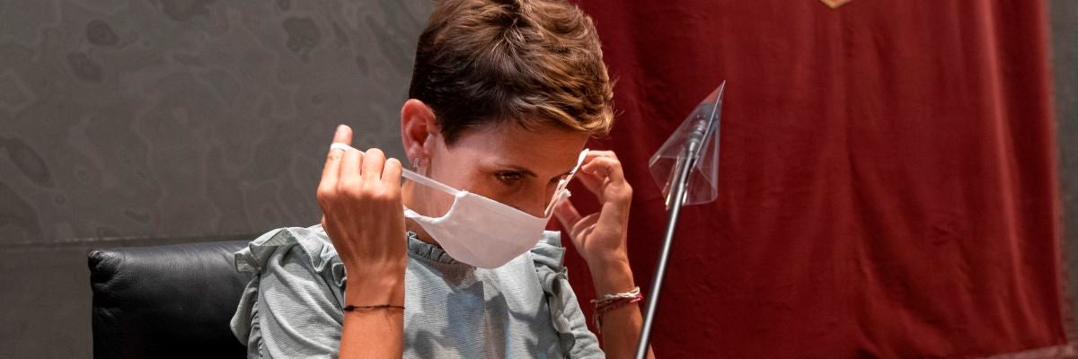 La presidenta del Gobierno de Navarra, María Chivite La presidenta del Gobierno de Navarra, María Chivite