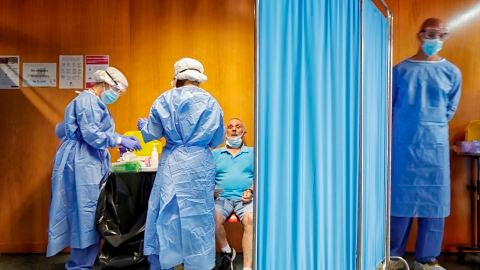 Pruebas PCR masivas en Vilafranca del Penedès (Barcelona)