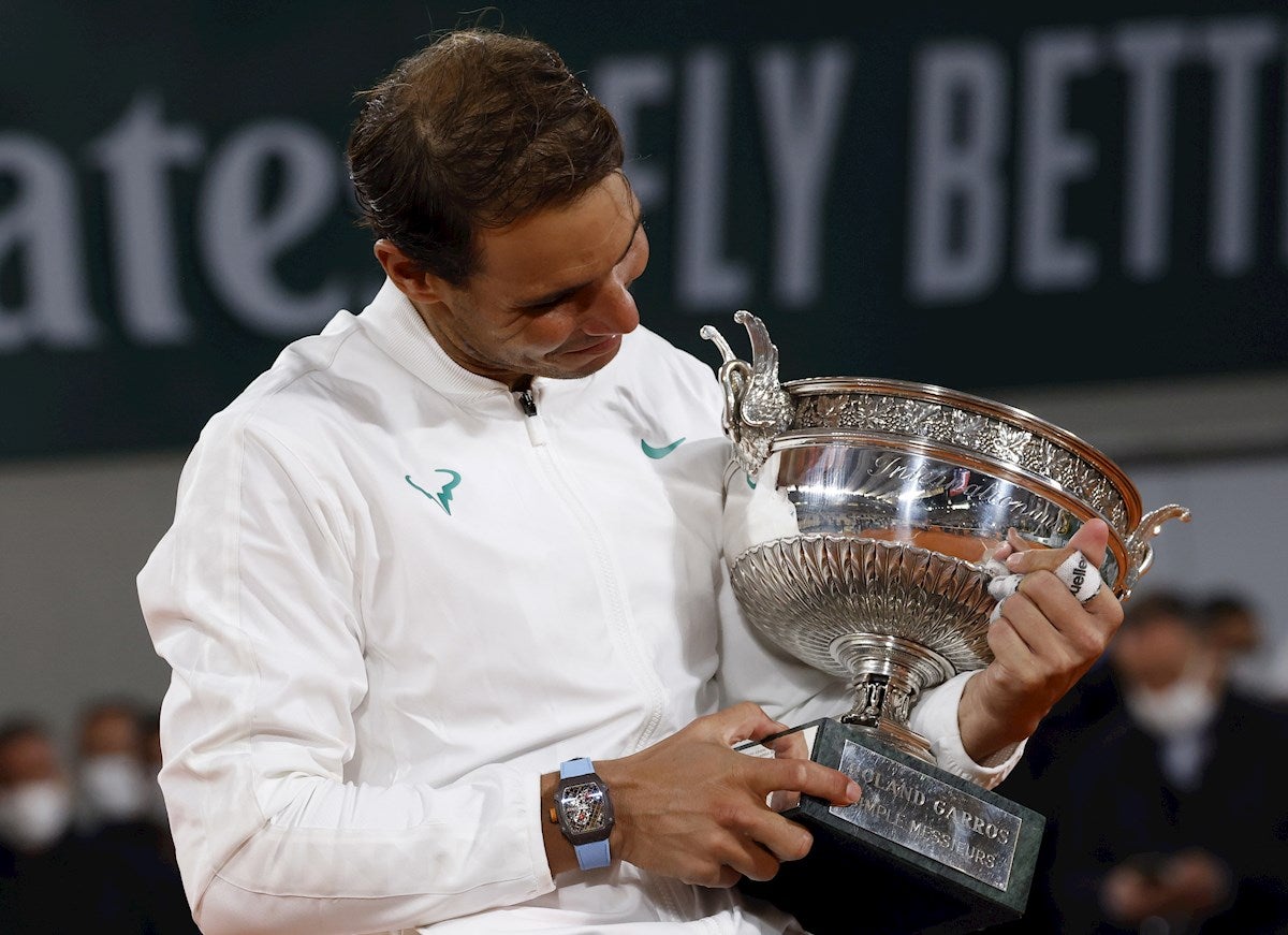 Óscar, aficionado de Valencia que ha presenciado la final de Roland Garros en París: "Nadal es un animal" Óscar, aficionado de Valencia que ha presenciado la final de Roland Garros en París: "Nadal es un animal"
