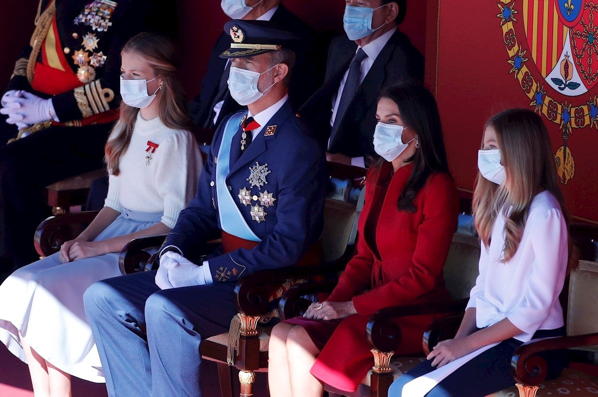 El desfile del 12 de octubre vuelve mañana a las calles de Madrid tras el año de pandemia El desfile del 12 de octubre vuelve mañana a las calles de Madrid tras el año de pandemia