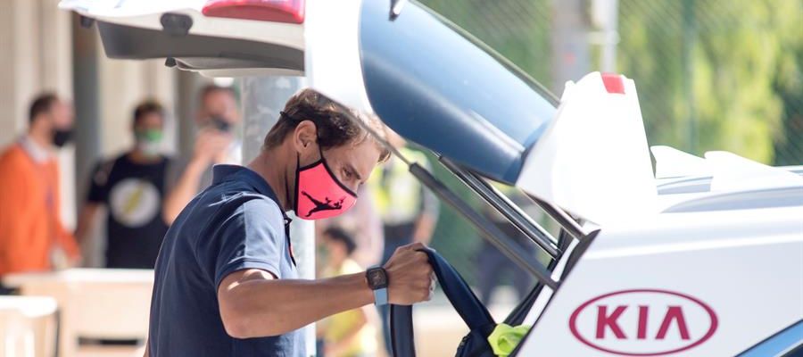 Rafa Nadal, en Mallorca. Rafa Nadal, en Mallorca.