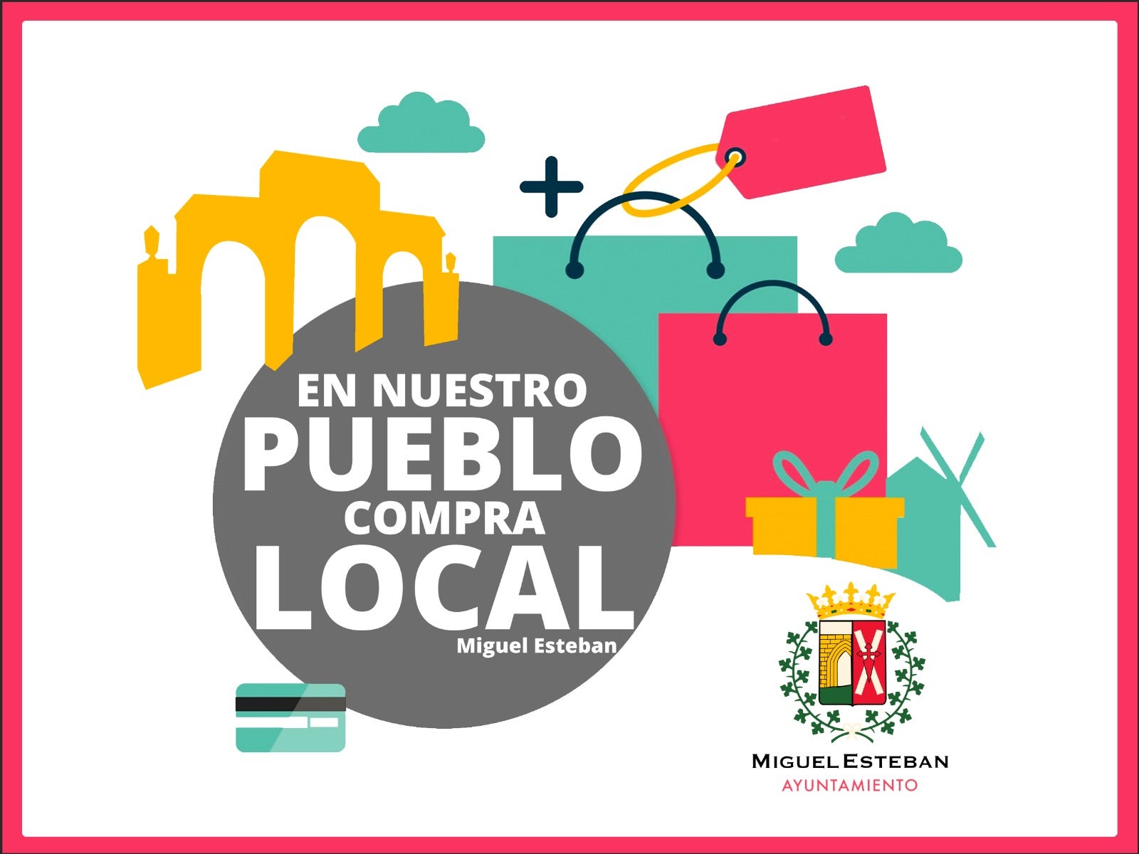 Miguel Esteban se vuelca con su comercio local Miguel Esteban se vuelca con su comercio local