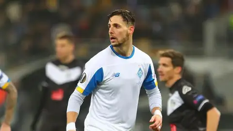 Fran Sol delantero del Dinamo de KIev. Fran Sol delantero del Dinamo de KIev.