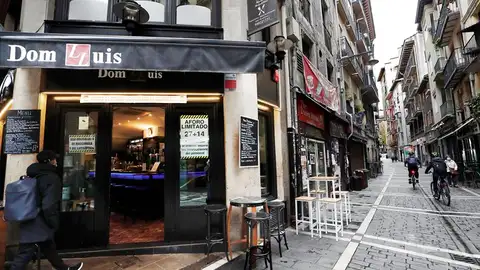 Bares con restricciones en el casco histórico de Pamplona Bares con restricciones en el casco histórico de Pamplona