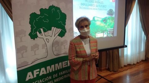 Carmen Quintanilla, presidenta de AFAMMER