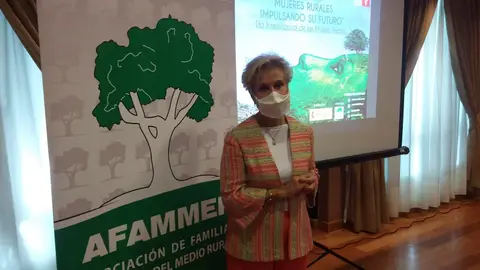 Carmen Quintanilla, presidenta de AFAMMER Carmen Quintanilla, presidenta de AFAMMER