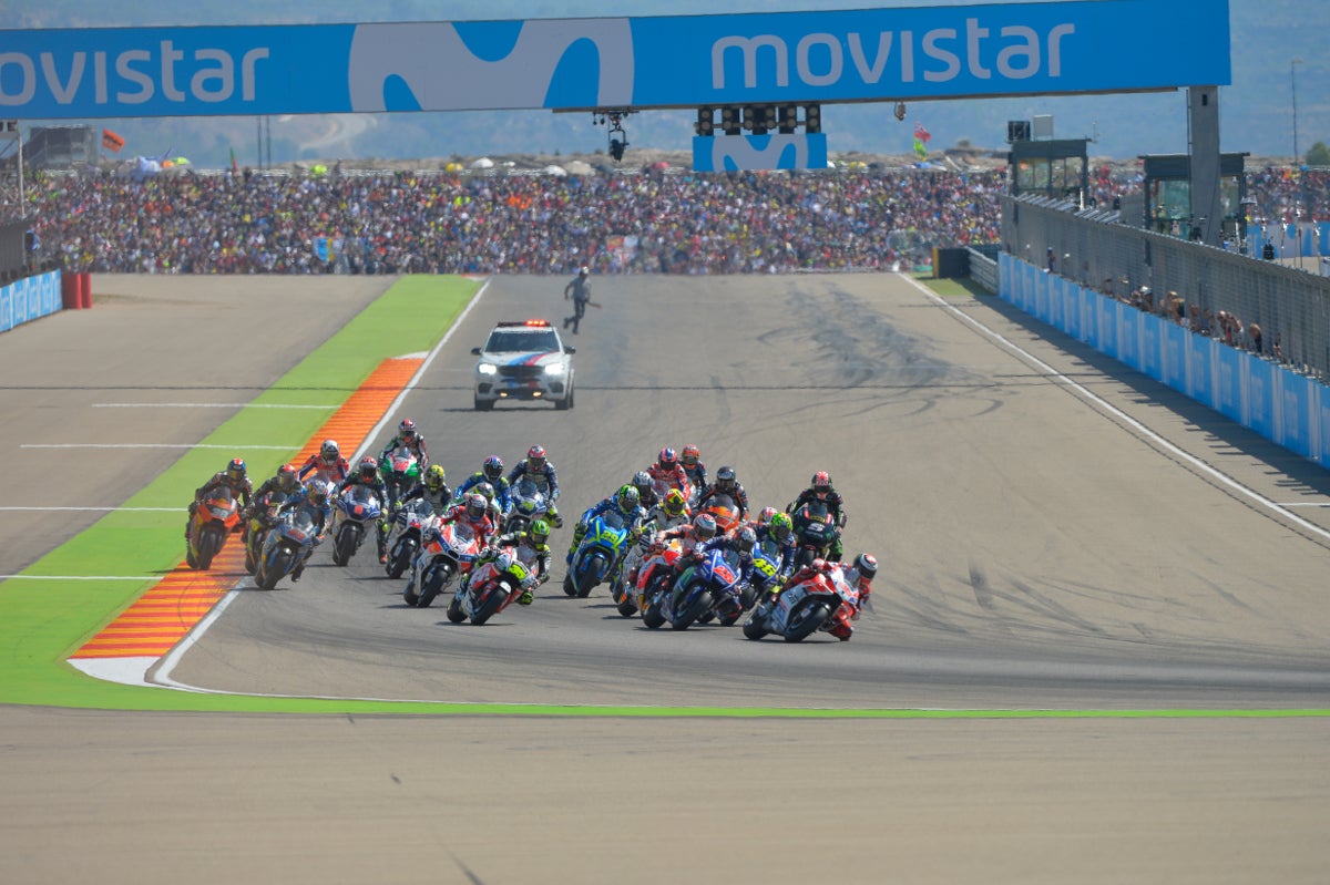 Cuenta atrás para que arranque el Gran Premio de Aragón de Moto GP Cuenta atrás para que arranque el Gran Premio de Aragón de Moto GP