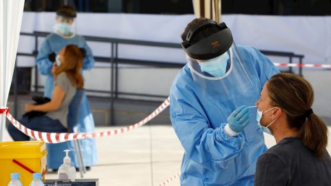 Test de coronavirus.