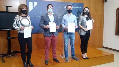 Los grupos de la oposición del Consell de Mallorca Los grupos de la oposición del Consell de Mallorca