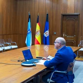 Reunión por videoconferencia da Xunta de goberno da Deputación Reunión por videoconferencia da Xunta de goberno da Deputación