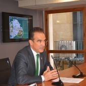 El concejal de Coordinación de Proyectos, Antonio Peral