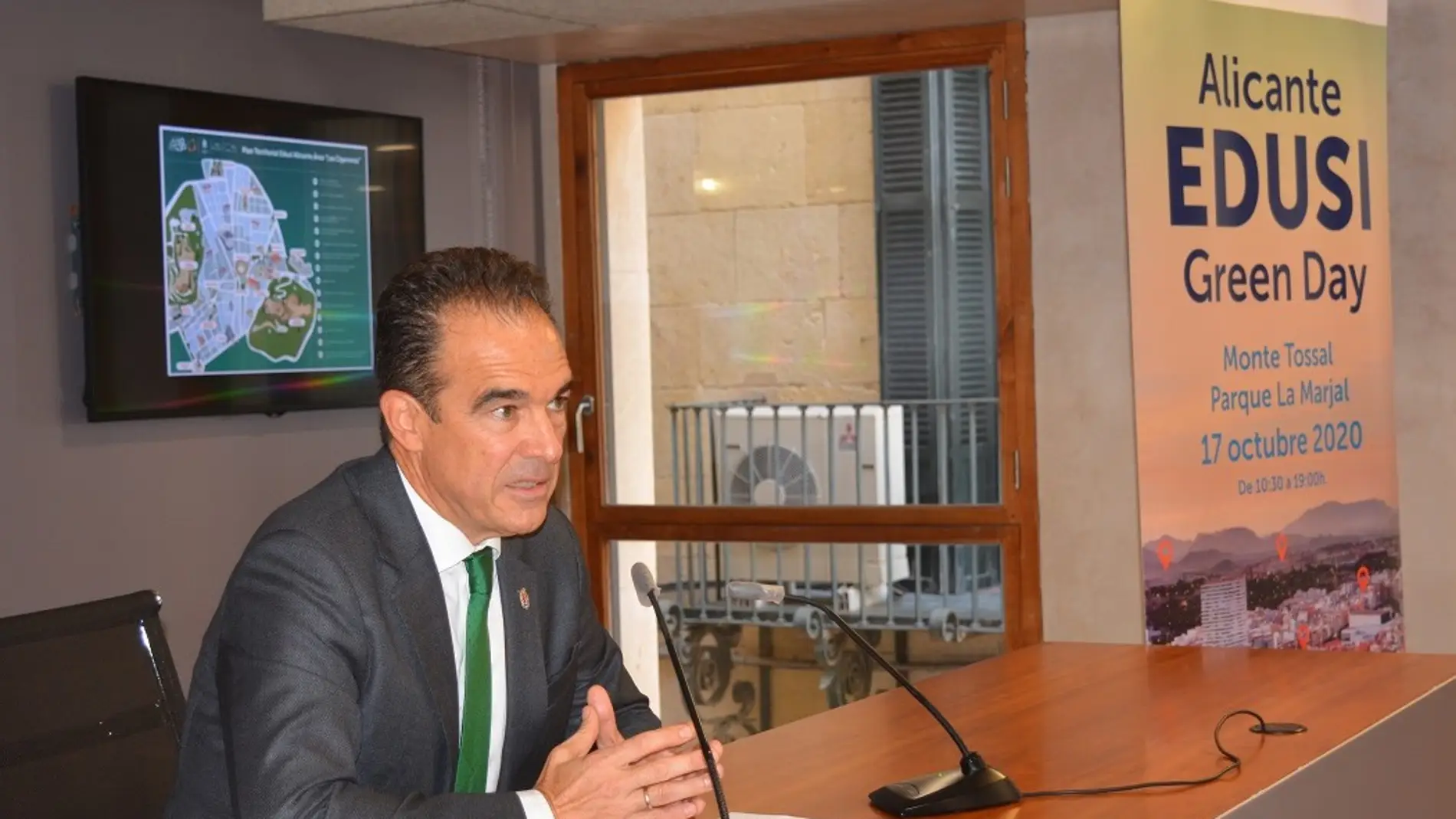 El concejal de Coordinación de Proyectos, Antonio Peral