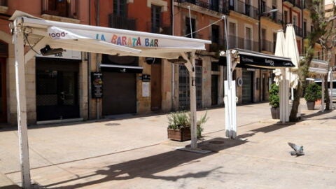 Establiments tancats durant la primera onada del coronavirus