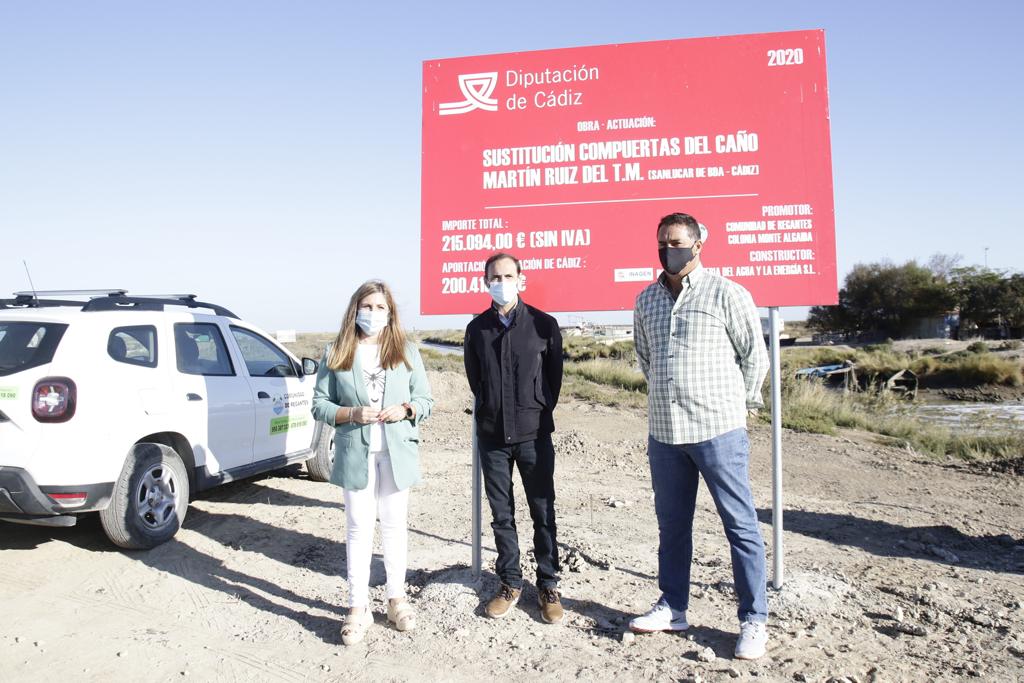 Diputación financia las obras del caño Martín Ruíz con 200.000 euros Diputación financia las obras del caño Martín Ruíz con 200.000 euros