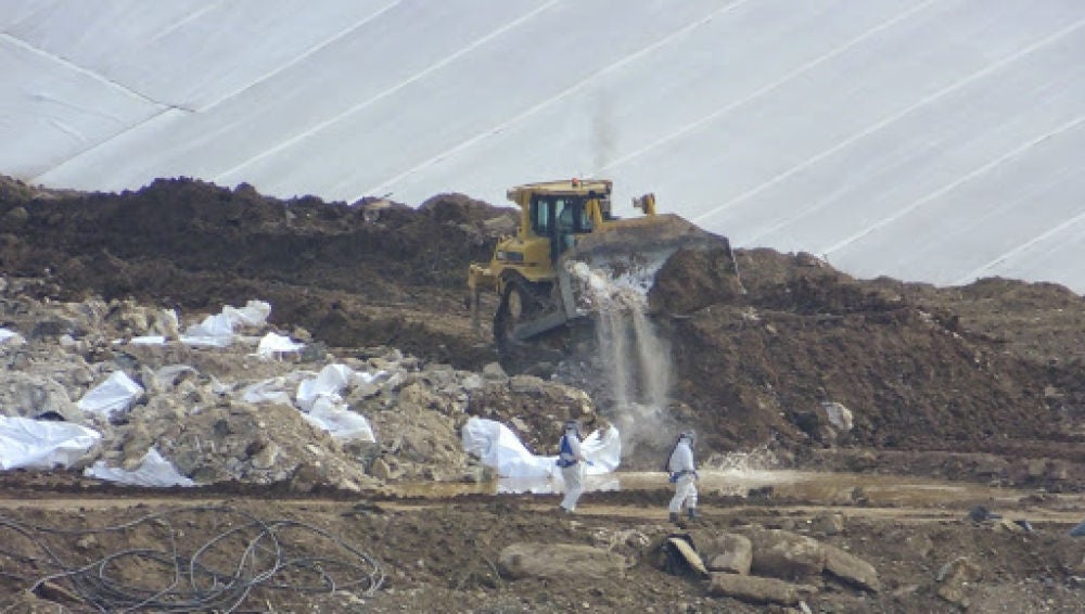Limpieza de terrenos contaminados por lindano en Sabiñánigo