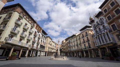 Plaza del Torico en Teruel