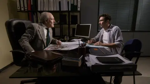 Escena del corto La Epidemia Pablo Conde