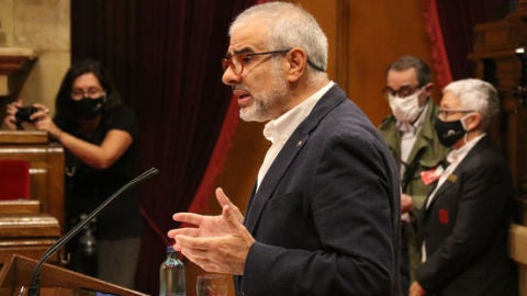 Carlos Carrizosa, al Parlament de Catalunya.