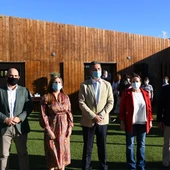 Foto de familia en la inauguración del espacio Foto de familia en la inauguración del espacio