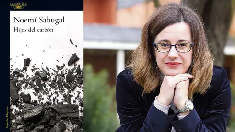 Noemí Sabugal su libro "Hijos del carbón" Noemí Sabugal su libro "Hijos del carbón"