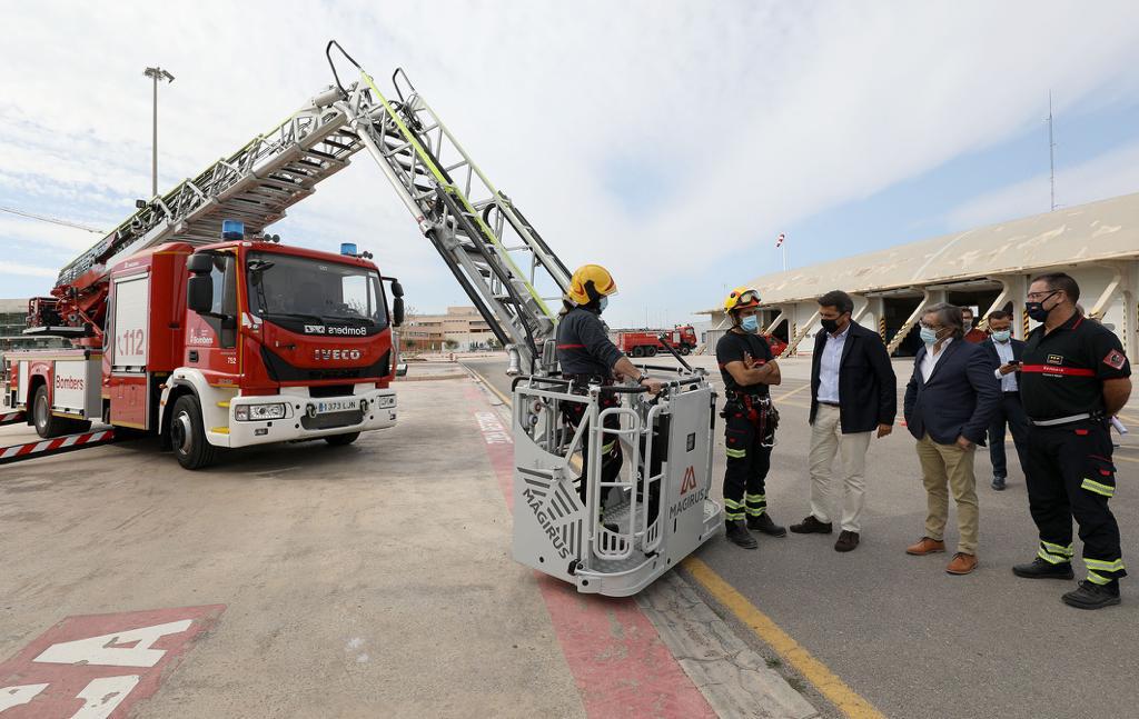 Bomberos de altura en la provincia de Alicante Bomberos de altura en la provincia de Alicante